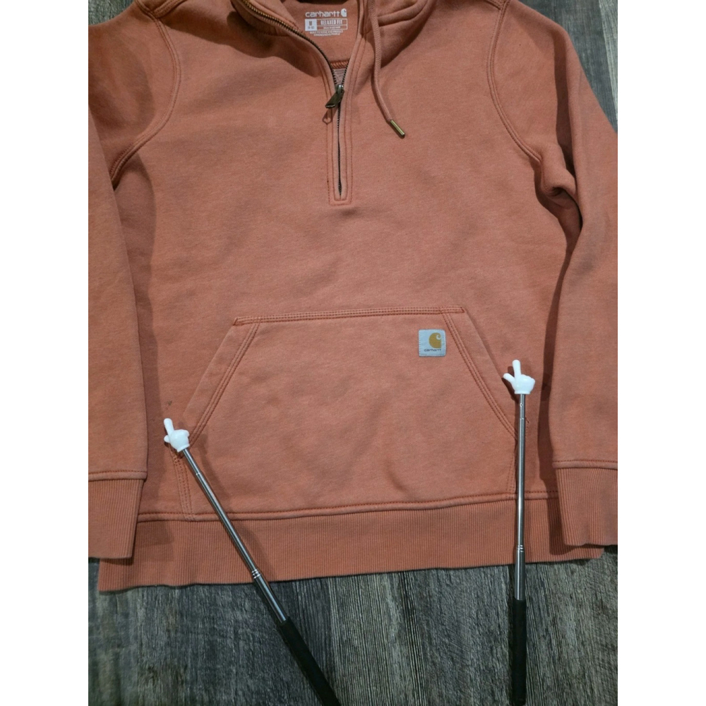 Carhartt Orange Hoodie Size Kids Medium(8-10) - Picture 3 of 7